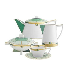 Emerald 15 Piece Tea Set