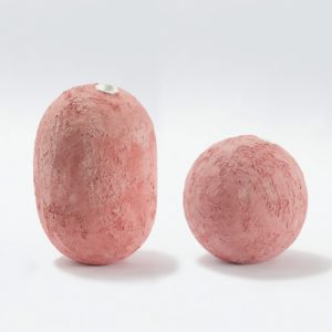 Gea Ceramic Vase - Coral Pink