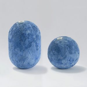 Gea Ceramic Vase - Cobalt Blue