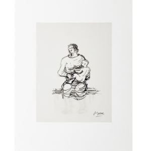 Henry Moore - Seated Mother and Child, 1982