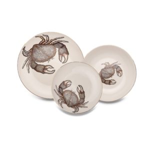 Micuit - Crab 12 Piece Dinner Set