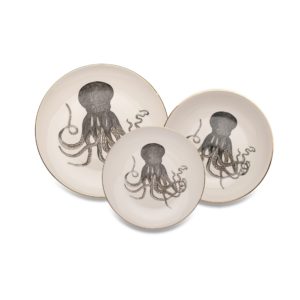 Micuit - Octopus 12 Piece Dinner Set