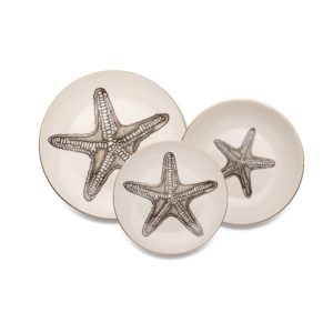 Micuit - Starfish 12 Piece Dinner Set
