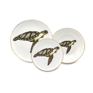 Micuit - Turtle 12 Piece Dinner Set