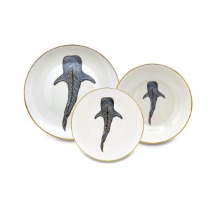 Micuit - Shark 12 Piece Dinner Set